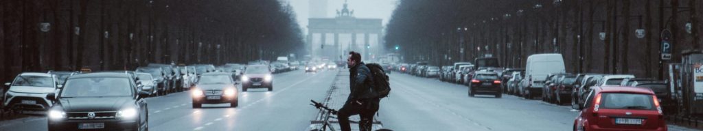 Coches con matrículas alemanas en Berlin
